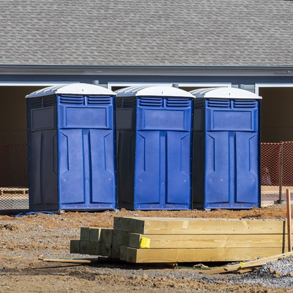 are there any restrictions on what items can be disposed of in the portable toilets in Luther Michigan